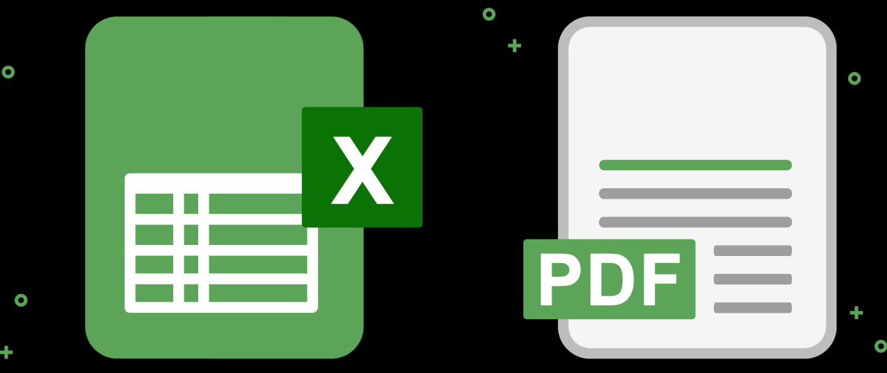 Excel to pdf converter online