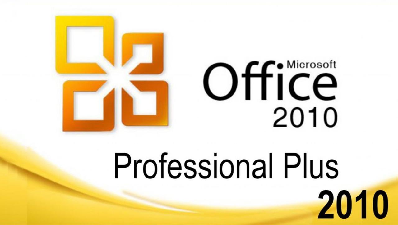 Microsoft office 2010