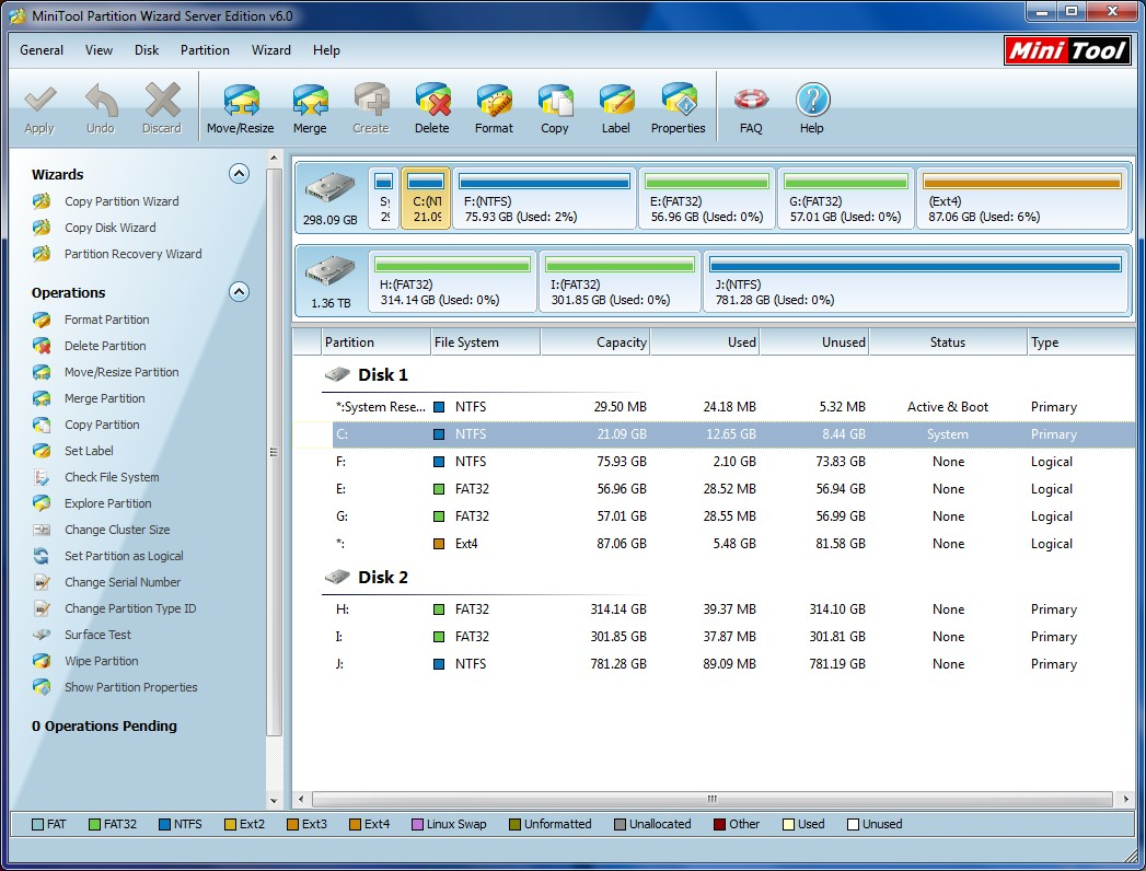 Partition wizard minitool disk seagate crack serial using unallocated