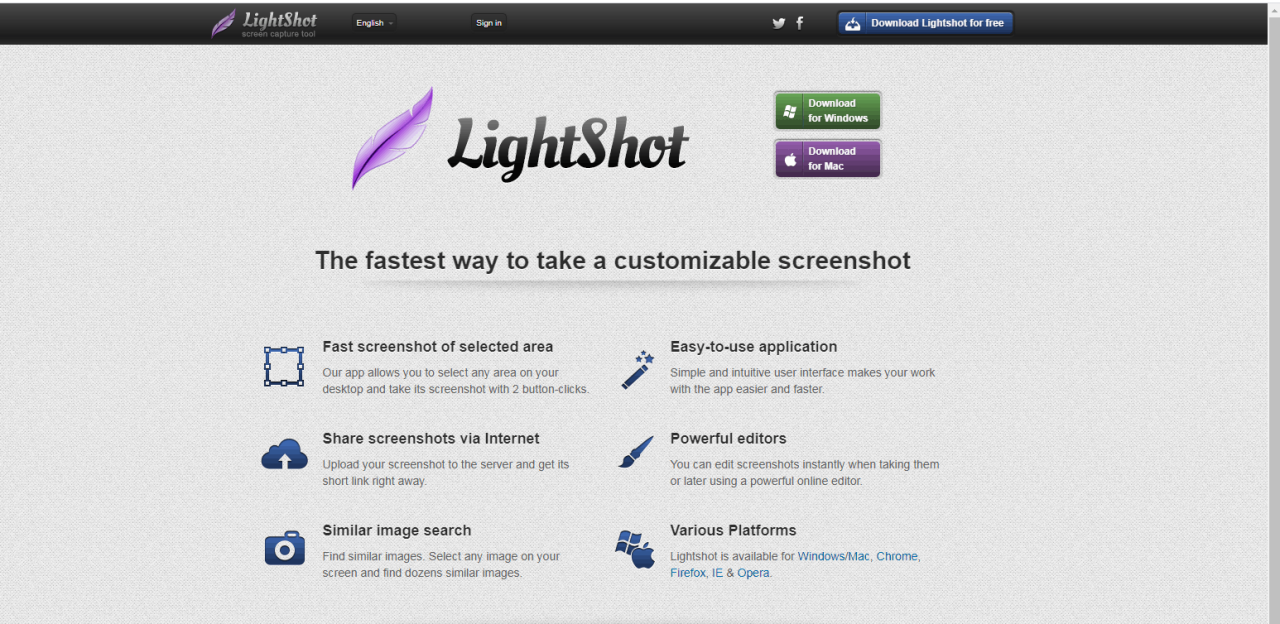 Download lightshot