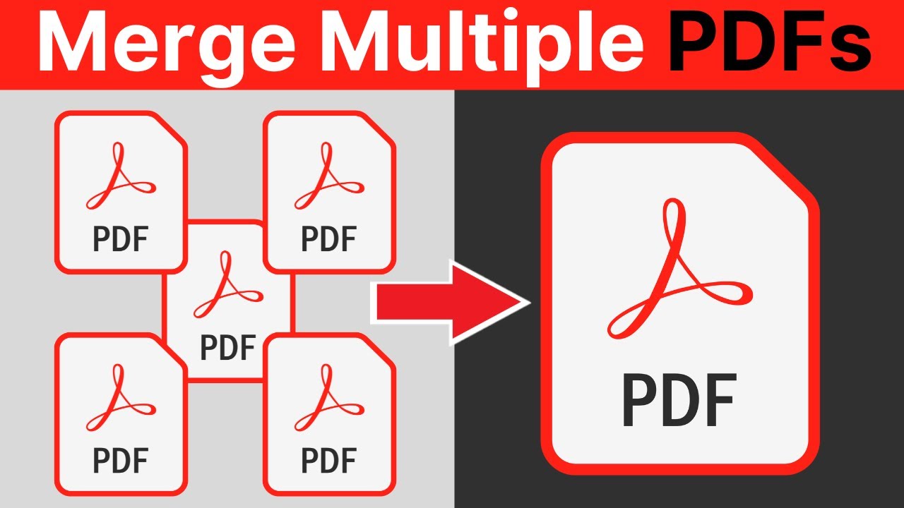 Merge pdf files into one