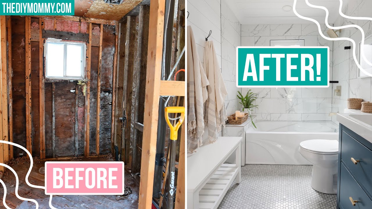 Diy bathroom renovation