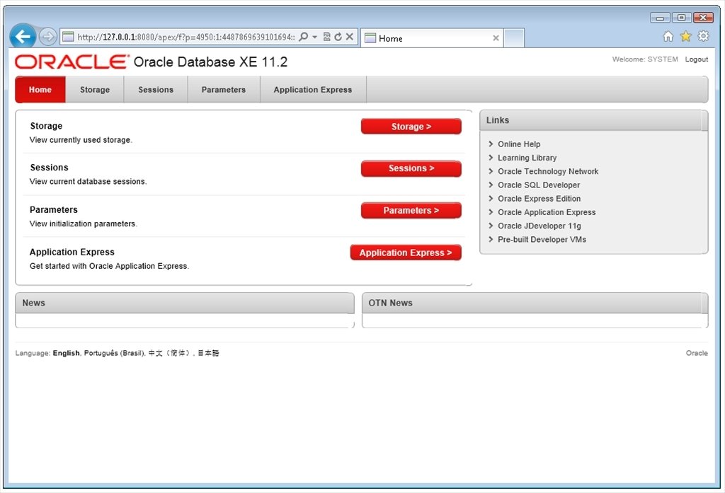 Oracle database tora