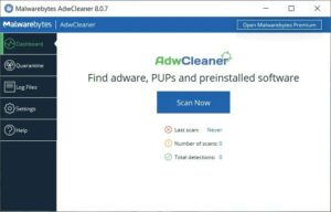 Malwarebytes adwcleaner